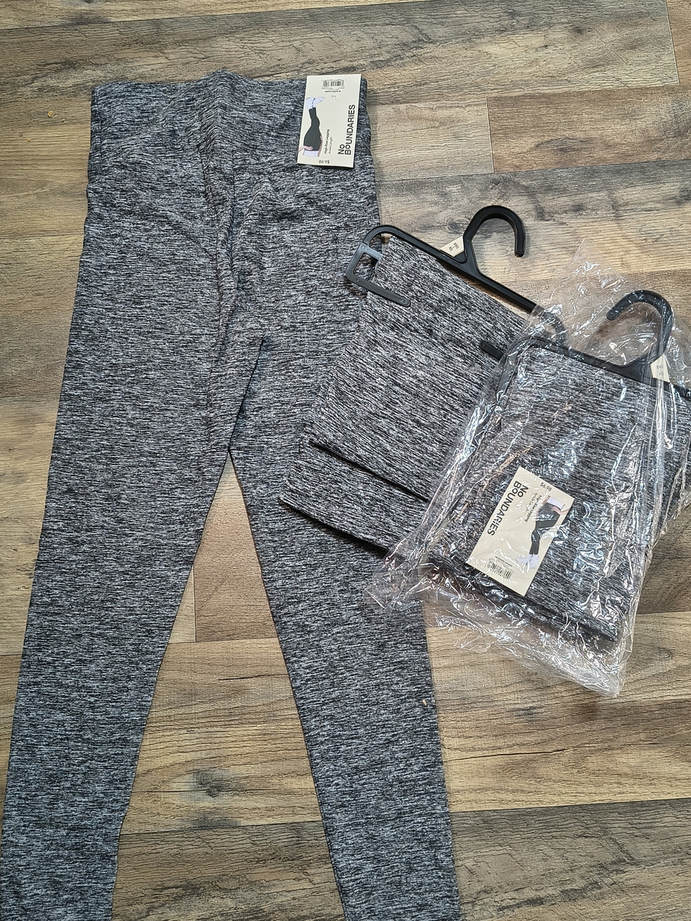 High-Rise Gray Marled Leggings - (Brand Unspecified) - Picture 1 of 2